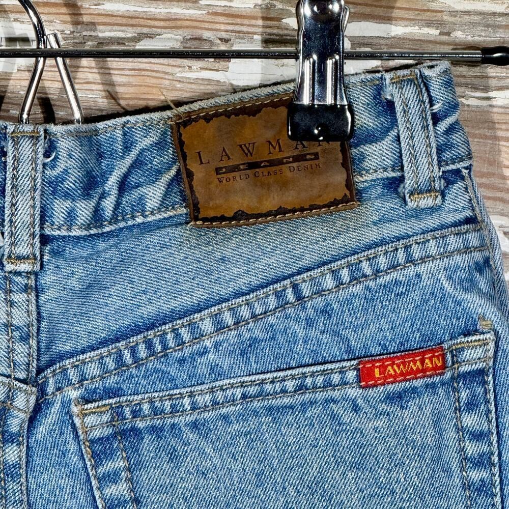 26w Vintage LAWMAN High Waist Cutoffs - Picture 3 of 11